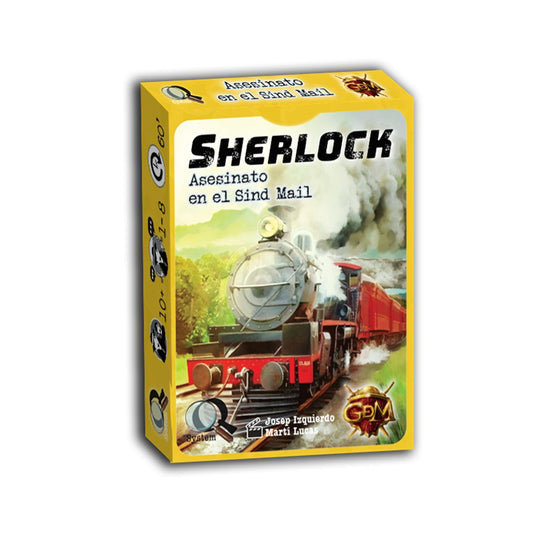 Juego de Mesa Sherlock: Asesinato en el Sind Mail - JDM