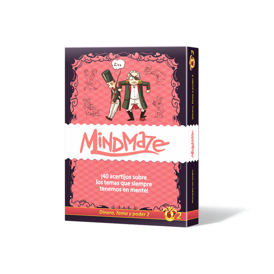 Juego de Mesa Mindmaze: Dinero, fama y poder 2 - JDM