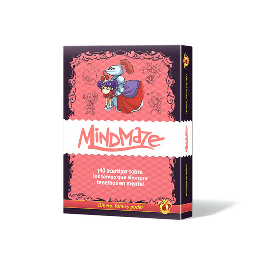 Juego de Mesa Mindmaze: Dinero, fama y poder - JDM