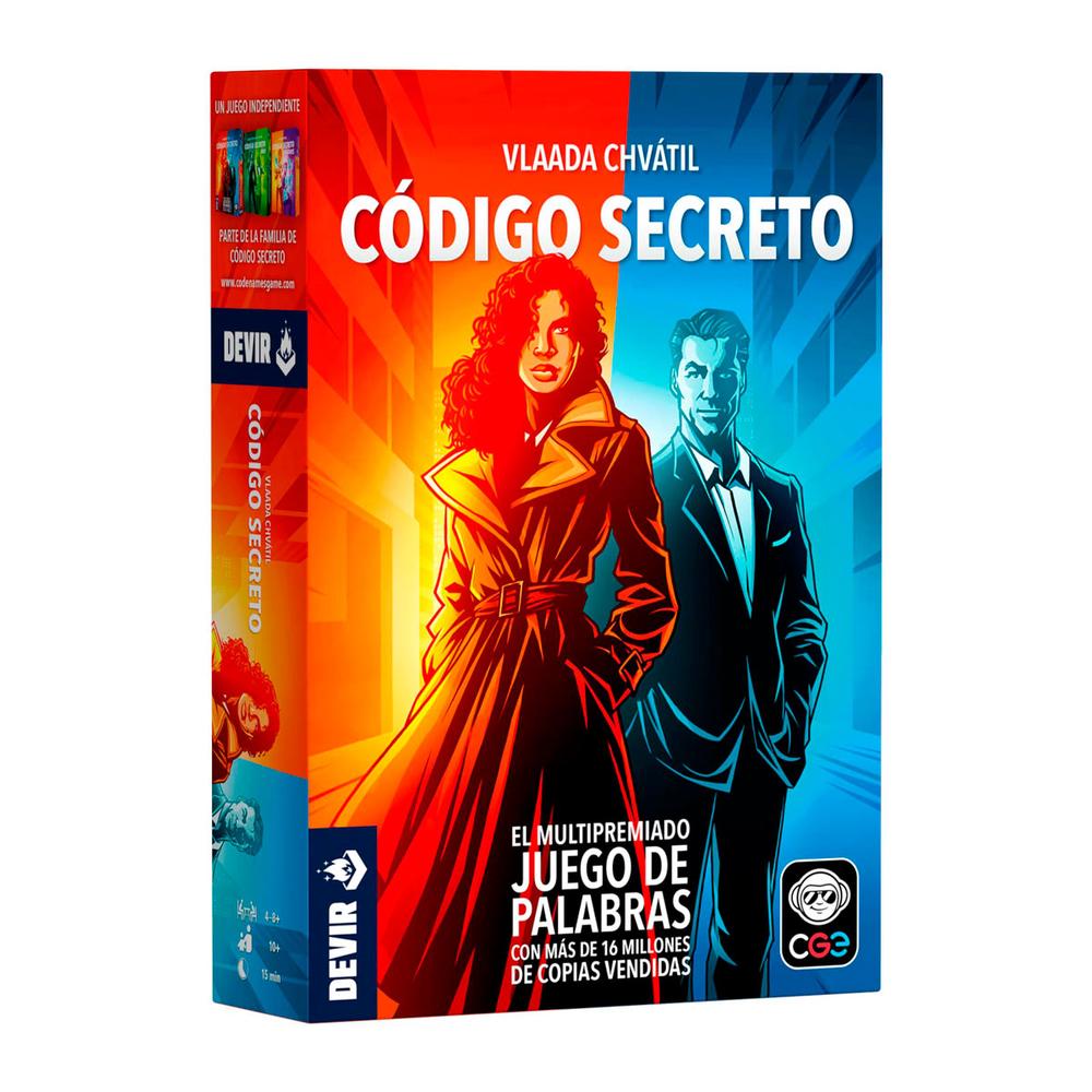 Juego de Mesa Código Secreto: Nueva Edición - JDM