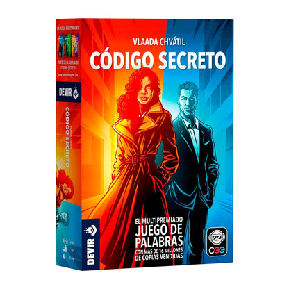 Juego de Mesa Código Secreto: Nueva Edición - JDM