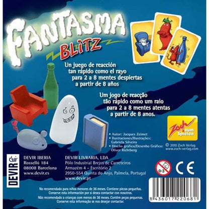 Juego de Mesa Fantasma Blitz  - JDM