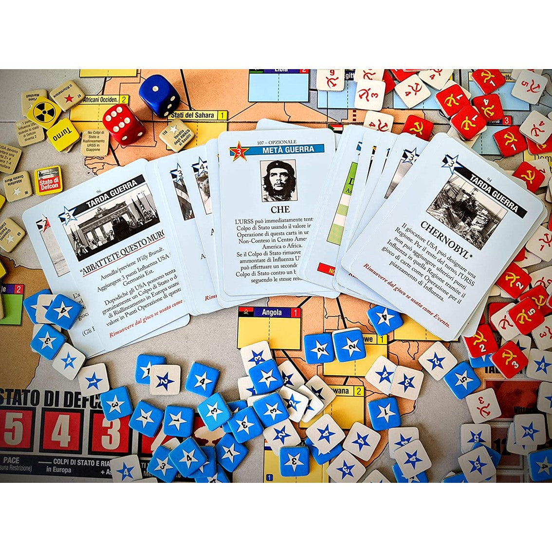 Juego de Mesa Twilight Struggle: La Guerra Fría, 1945-1989 - JDM