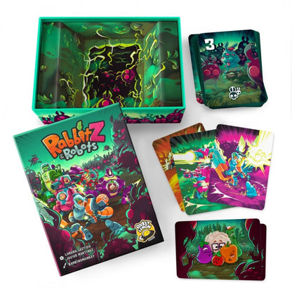 Juego de Mesa Rabbitz and Robots - JDM