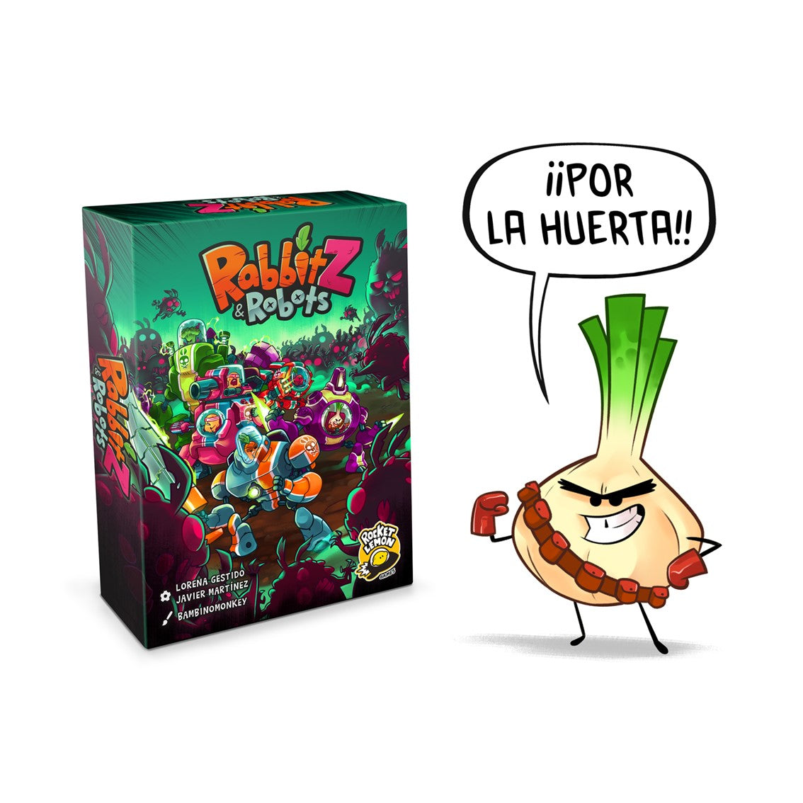 Juego de Mesa Rabbitz and Robots - JDM