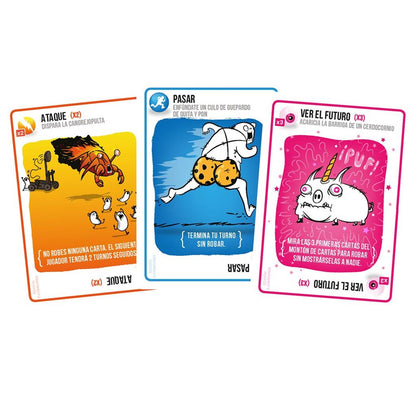 Juego de Mesa Exploding Kittens [2 Jugadores] - JDM