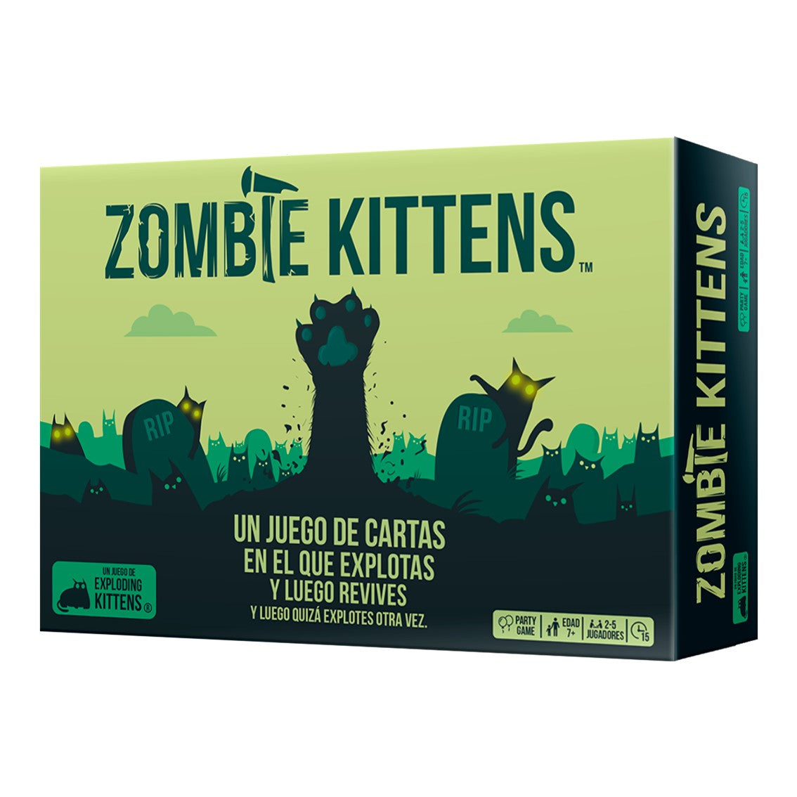 Exploding Kittens Zombie Kittens (Juego Base) - JDM