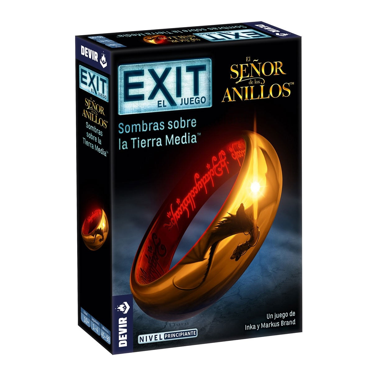 Juego de Mesa Exit El Señor de los Anillos: Sombras sobre la Tierra Media: Principiante - JDM
