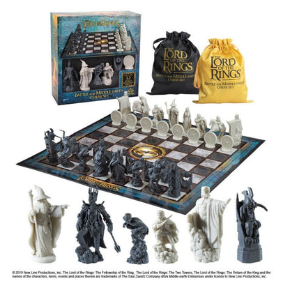 Juego de Mesa Ajedrez the noble collection el Señor de los Anillos - JDM
