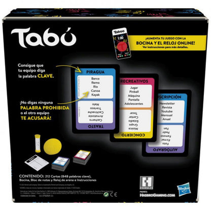Juego de Mesa Tabú - JDM