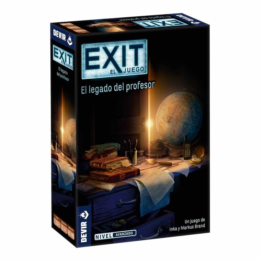Juego de Mesa Exit: El Legado del Profesor: Avanzado - JDM