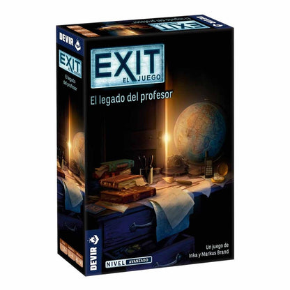 Juego de Mesa Exit: El Legado del Profesor: Avanzado - JDM