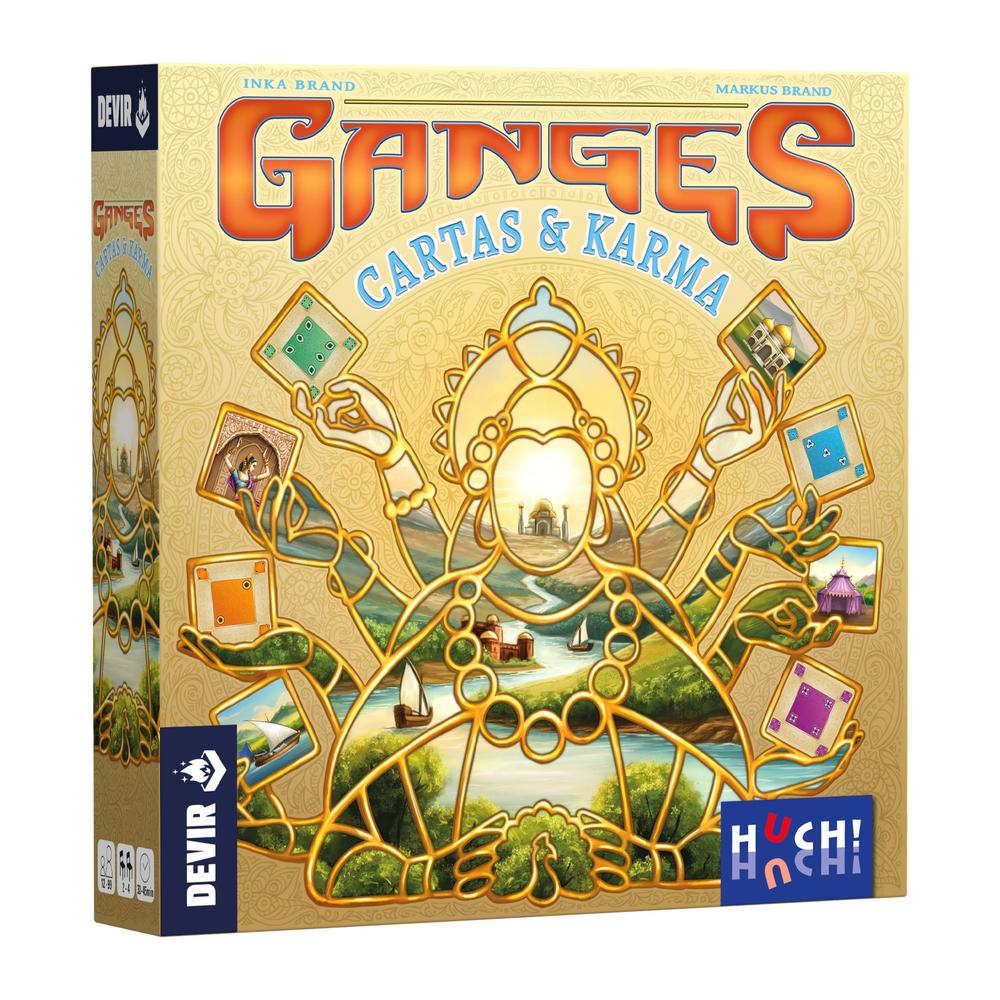 Juego de Mesa Ganges cartas y karma - JDM