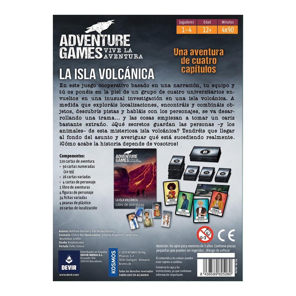 Juego de Mesa Adventure Games: Vive la Aventura - JDM