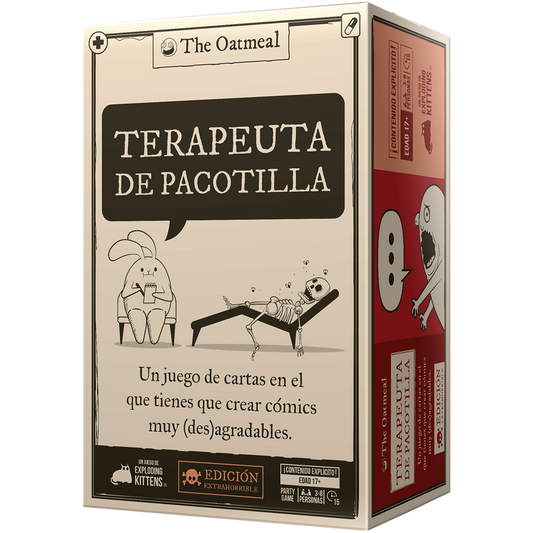 Juego de Mesa Terapeuta de Pacotilla - JDM