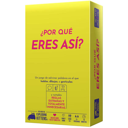 Juego de Mesa ¿Por qué eres así? - JDM
