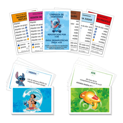 Juego de Mesa Monopoly Stitch - JDM