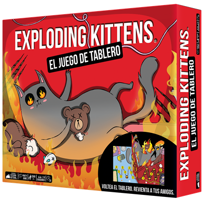 Juego de Mesa Exploding Kittens: el juego de tablero - JDM