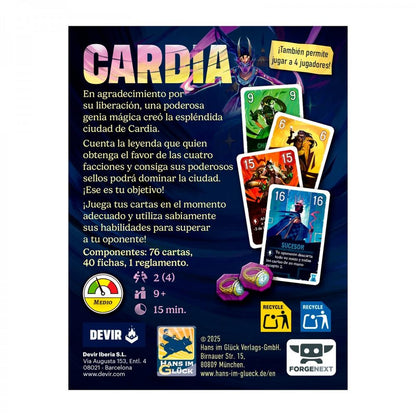 Juego de Mesa Duelo por Cardia - JDM