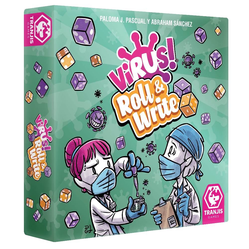 Juego de Mesa Virus! Roll & Write - JDM