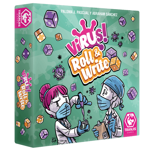 Juego de Mesa Virus! Roll & Write - JDM