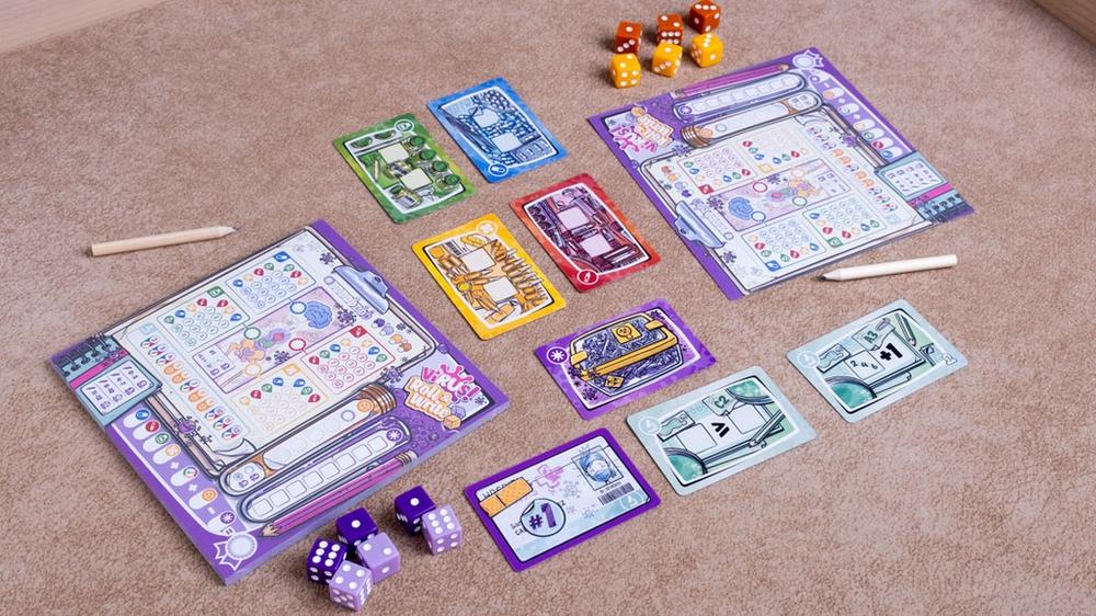 Juego de Mesa Virus! Roll & Write - JDM
