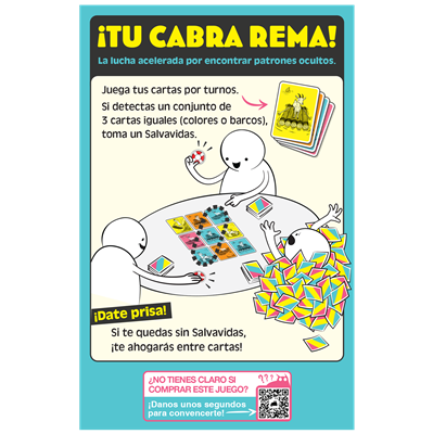 Juego de Mesa ¡Tu cabra rema! - JDM