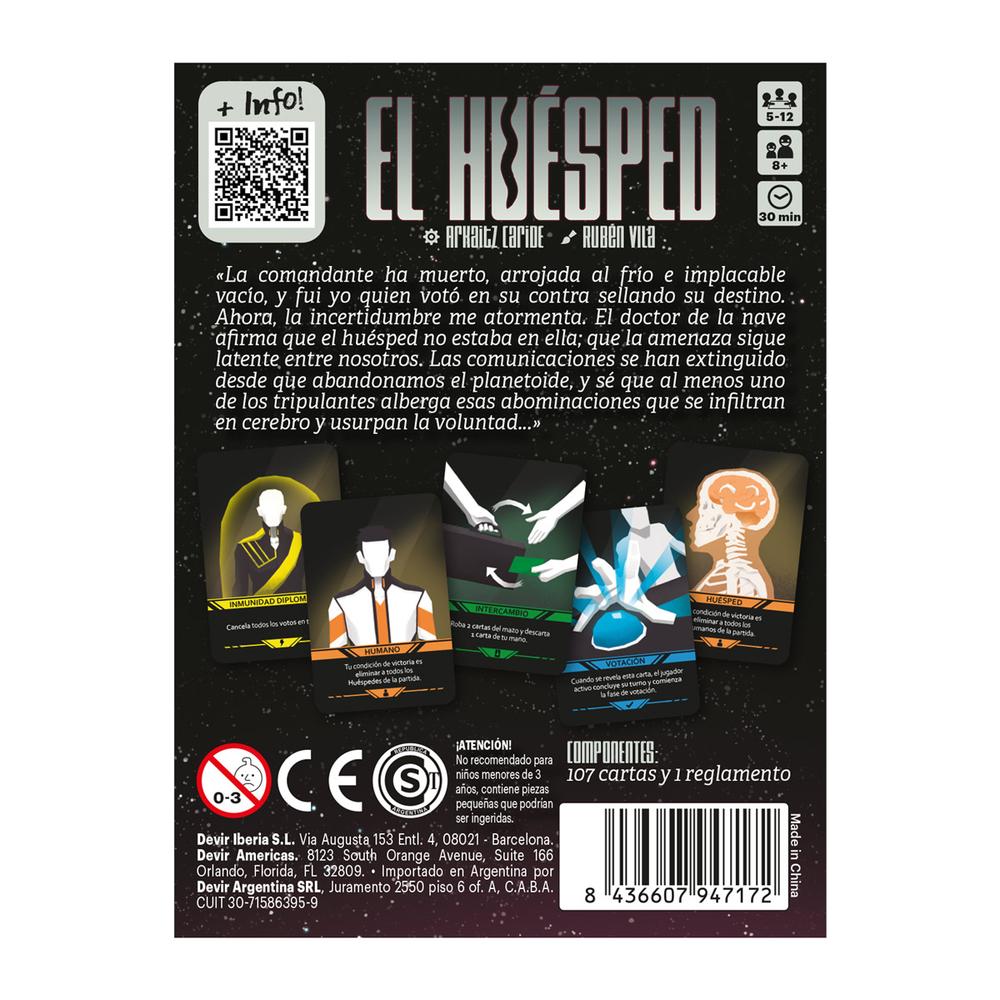 Juego de Mesa El Huésped - JDM
