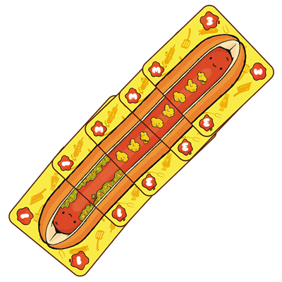 Juego de Mesa Hoddog - JDM