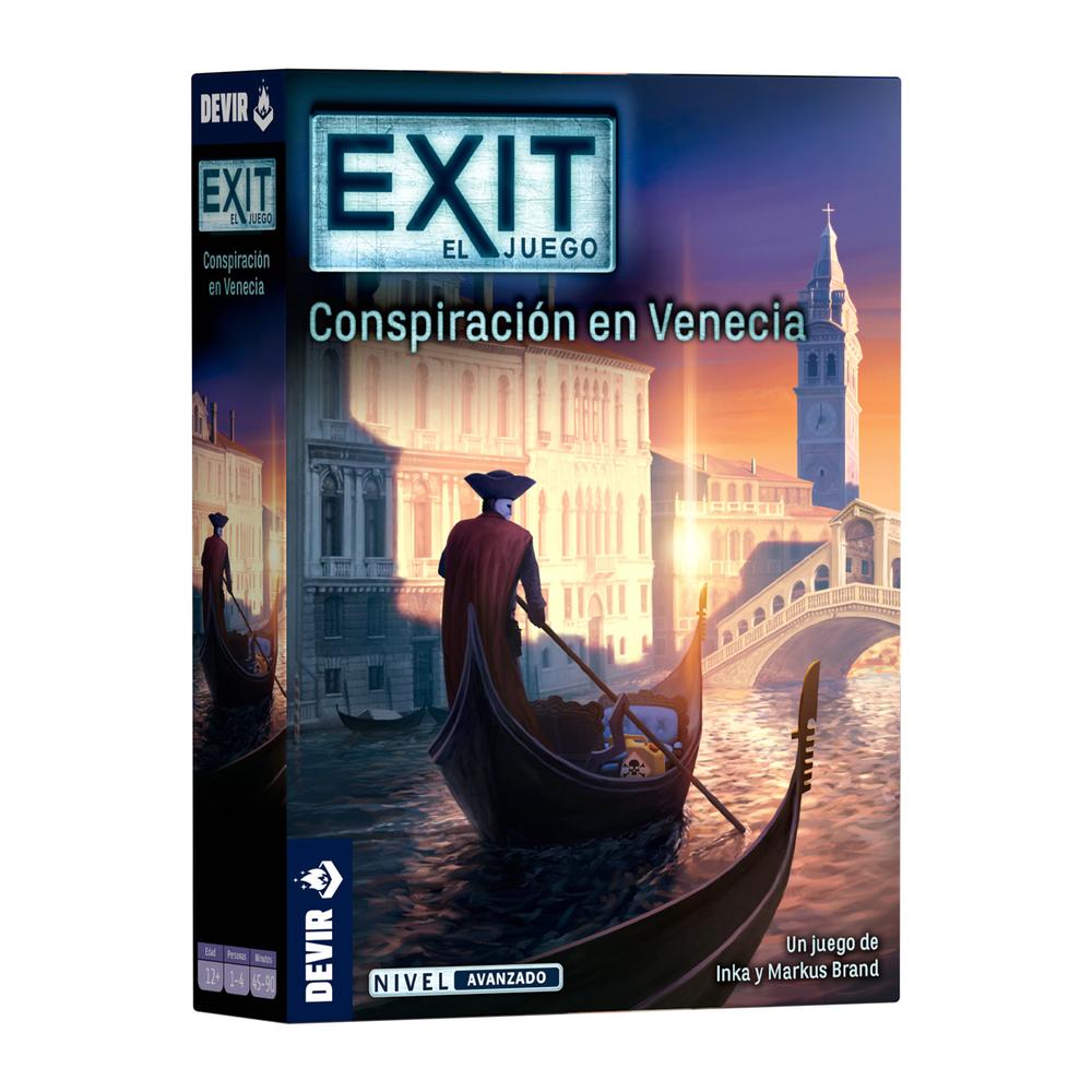 Juego de Mesa Exit: Conspiración en Venecia: Avanzado - JDM