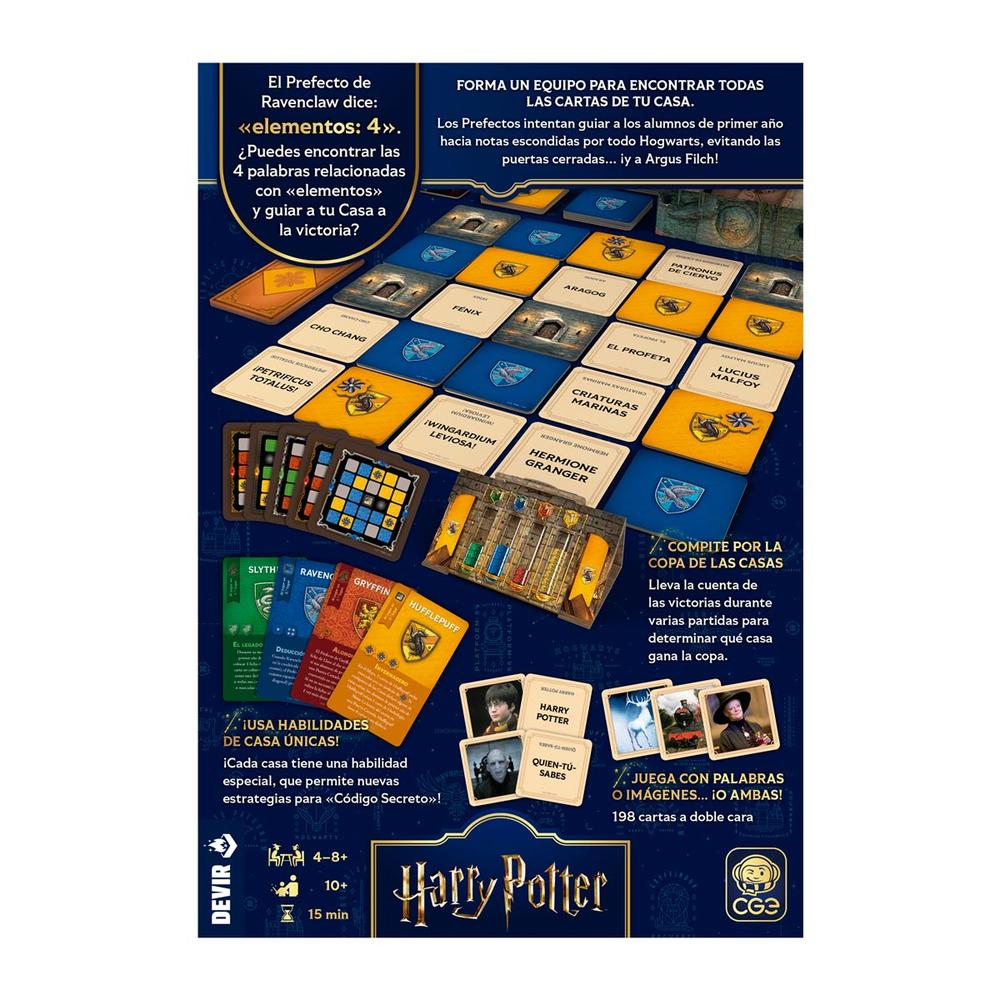Juego de Mesa Código secreto regreso a hogwarts - JDM