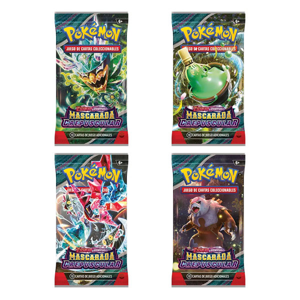 Sobre Booster Mascarada Crepuscular [ES] - Pokémon Tcg