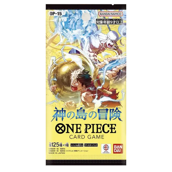 Sobre Booster OP-15: Adventure on Kami´s Island - One Piece Tcg [JP]