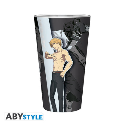Vaso de Cristal Chainsaw Man - Unik