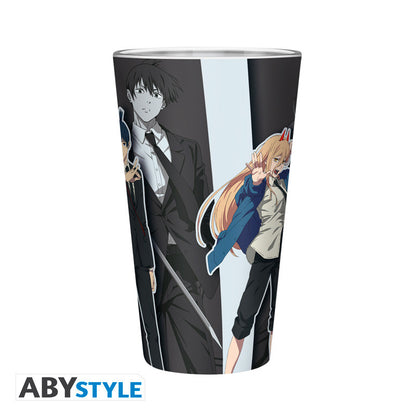 Vaso de Cristal Chainsaw Man - Unik