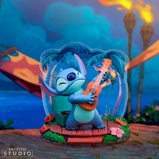Figura Stitch Guitar  - Lilo & Stitch - Disney
