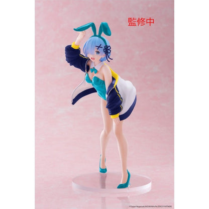 Figura Rem Jacket Bunny - Re:Zero - Taito