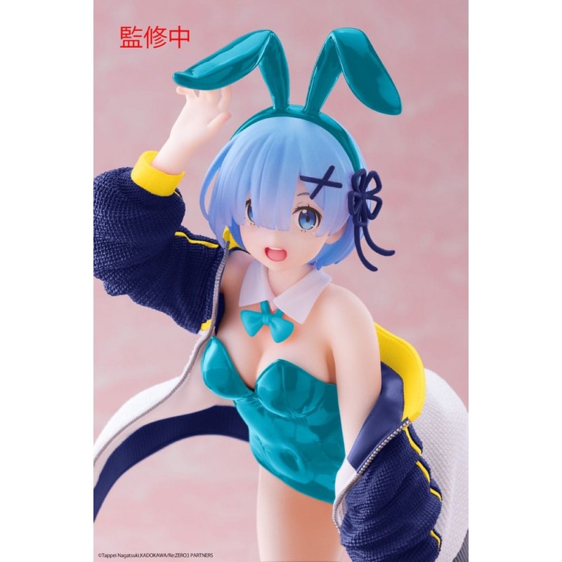 Figura Rem Jacket Bunny - Re:Zero - Taito