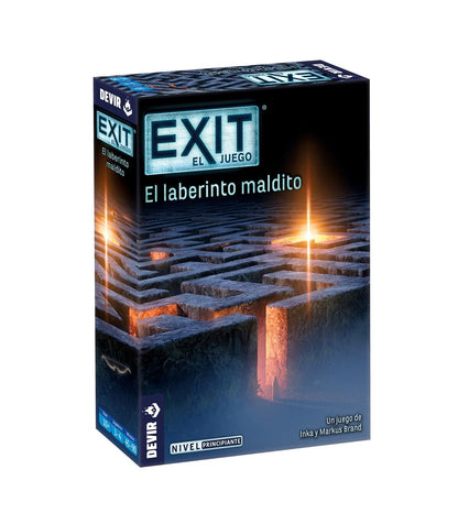 Juego de Mesa Exit: El Laberinto Maldito: Principiante - JDM