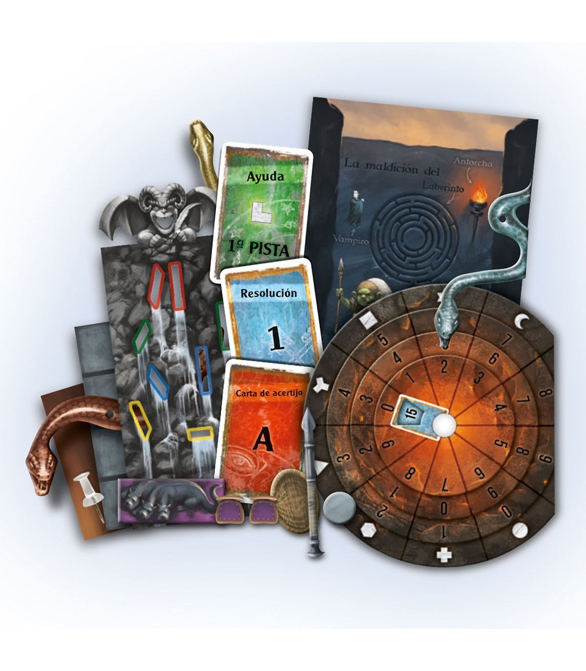 Juego de Mesa Exit: El Laberinto Maldito: Principiante - JDM