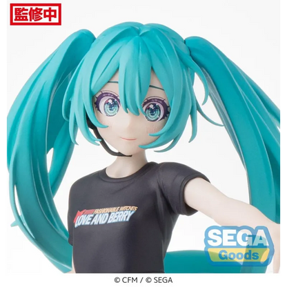 Figura Hatsune miku x love and berry  - Vocaloid - Sega