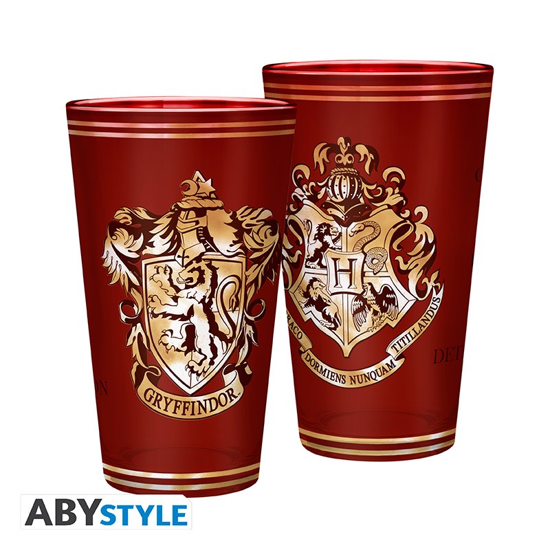Vaso de Cristal Gryffindor & Hogwarts - AbyVer206