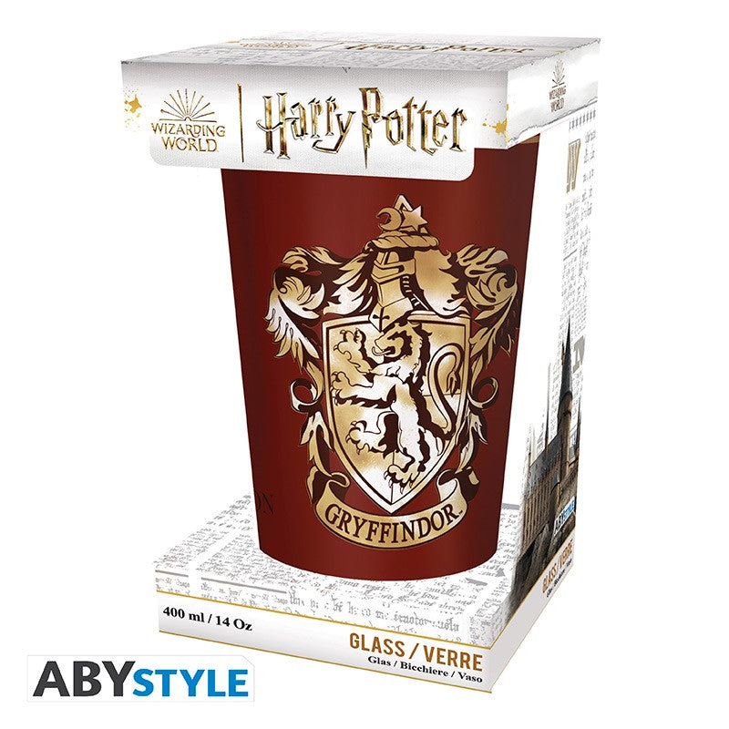 Vaso de Cristal Gryffindor & Hogwarts - AbyVer206