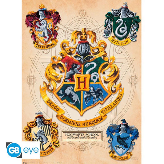 Pack Posters Crest & Marauders - Harry Potter - ABYstyle