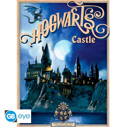 Pack Posters Retro Hogwarts & Diagon Alley - Harry Potter - ABYstyle