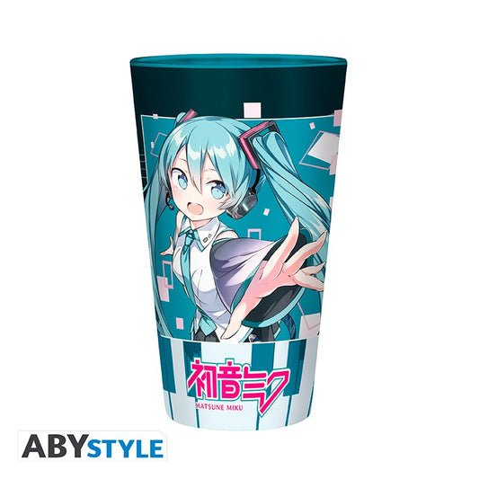 Vaso de Cristal Hatsune Miku - Unik