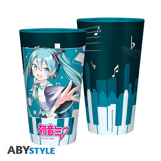 Vaso de Cristal Hatsune Miku - Unik