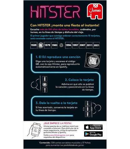 Juego de Mesa Hitster: El Juego de los Grandes Éxitos - JDM