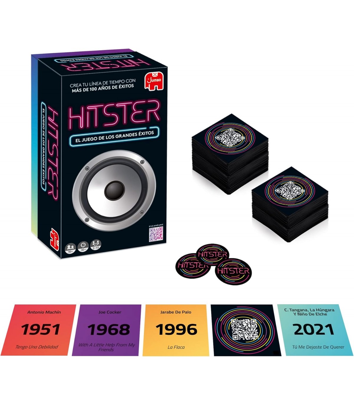 Juego de Mesa Hitster: El Juego de los Grandes Éxitos - JDM
