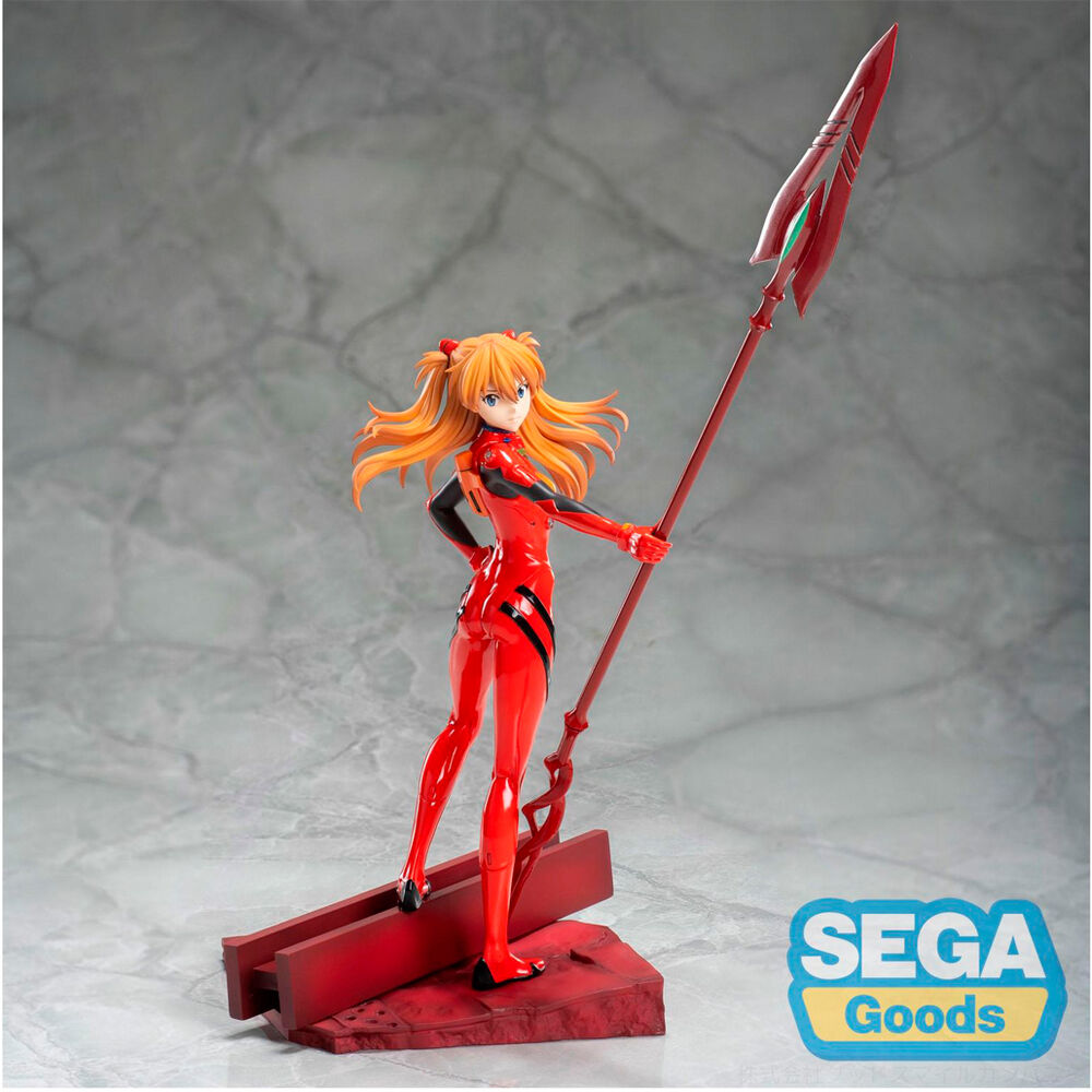 Figura Asuka Shikinami Langley: Spear of Cassius - Neon Genesis Evangelion - Sega